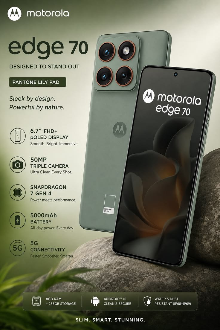 motorola news, moto edge 70 price